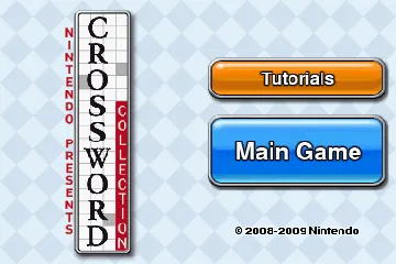 Nintendo Presents - Crossword Collection (Europe) screen shot title